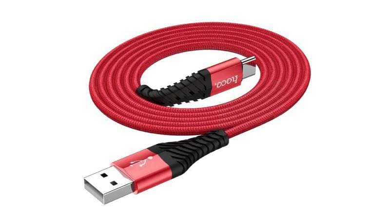 کابل تبدیل USB به USB-C هوکو مدل X38 طول 1 متر — تصویر ۲