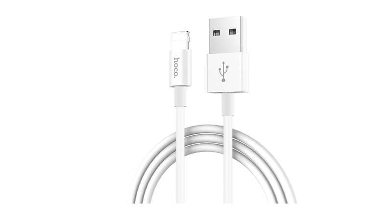 کابل تبدیل USB به لایتنینگ هوکو مدل X23 طول 1 متر — تصویر ۲