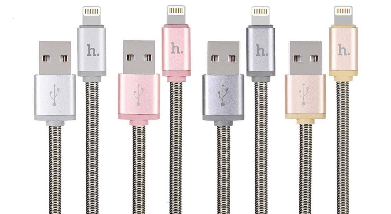 کابل تبدیل USB به لایتنینگ هوکو مدل U5 طول 1.2 متر — تصویر ۲