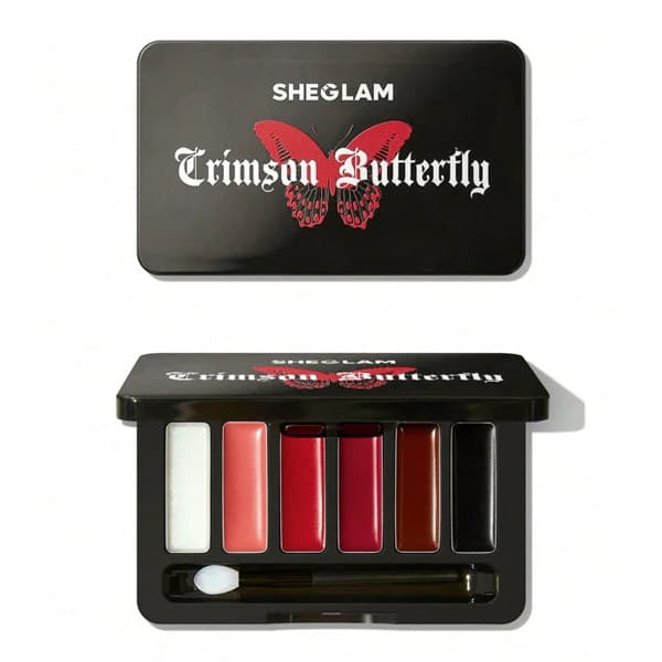 پالت رژ لب شیگلم از کالکشن Crimson Butterfly مدل Phantom’s Kiss