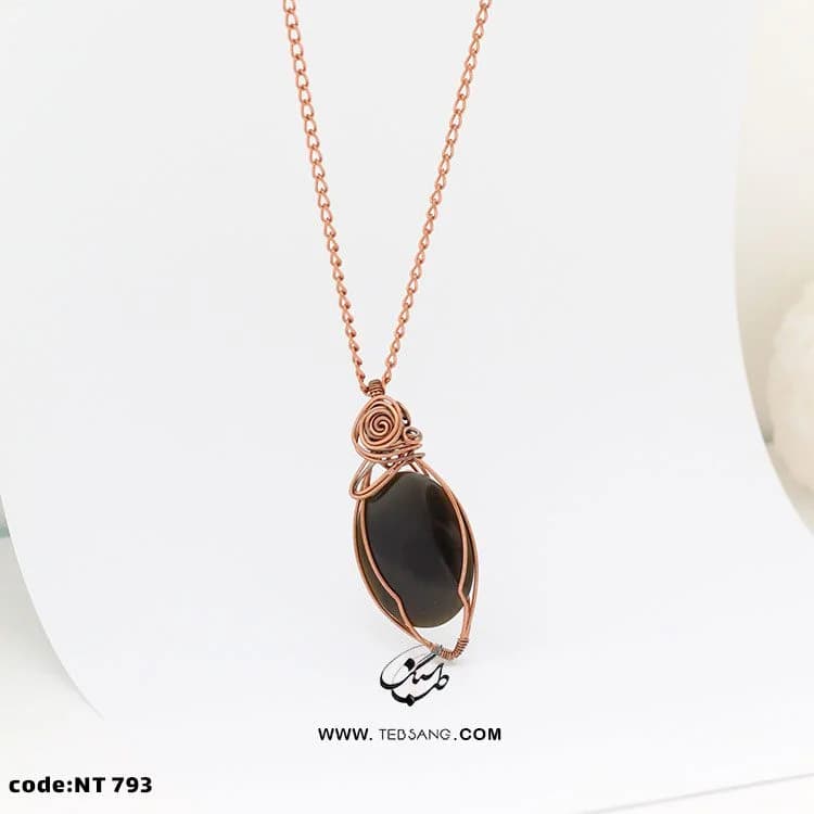 گردنبند زنانه سنگ یشم NT-793
