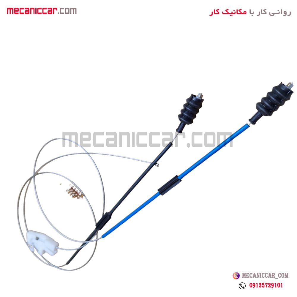 مجموعه کابل (سیم) شیشه بالابر کامل راست تیبا — تصویر ۳