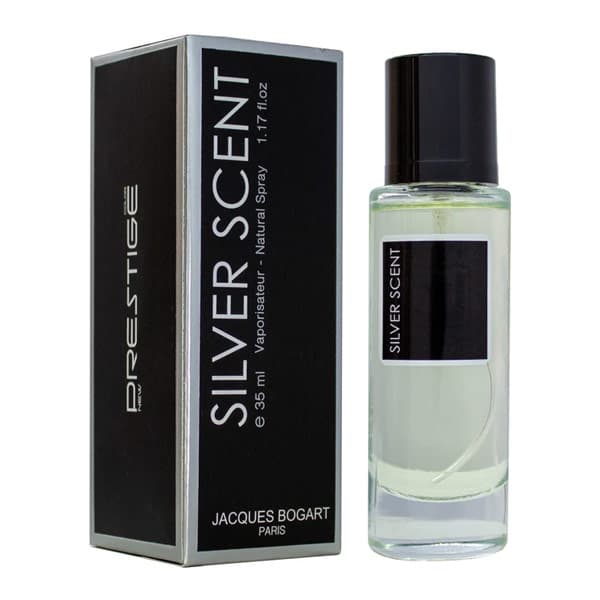 عطر جیبی مردانه پرستیژ مدل Silver Scent حجم 35 میل
