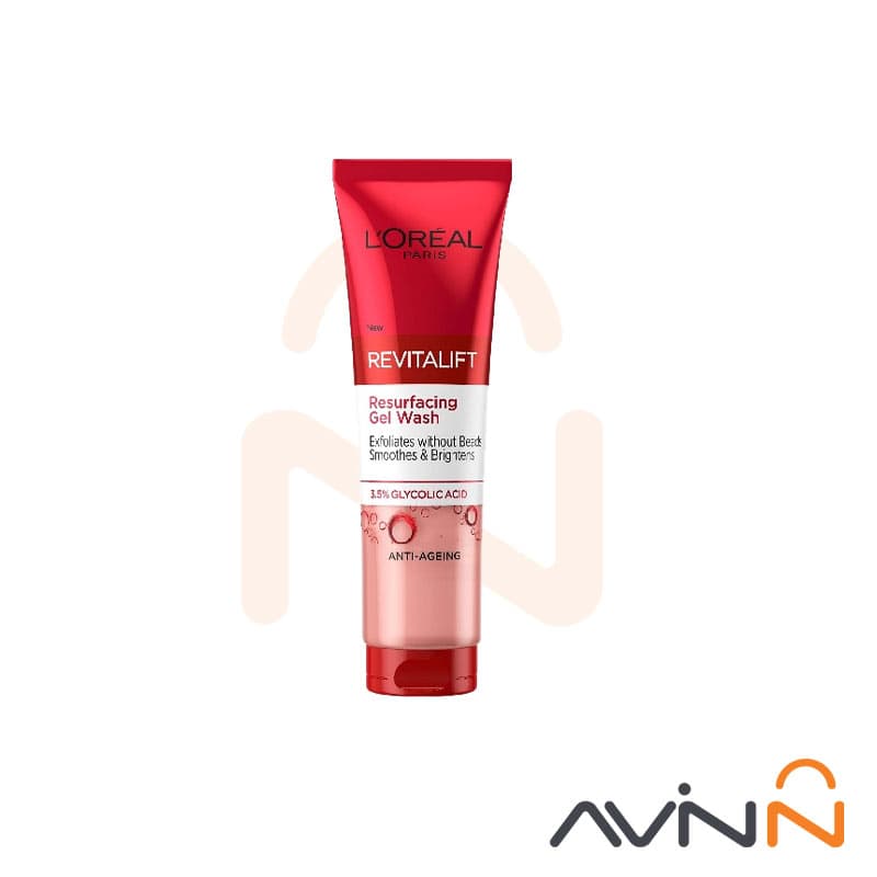 ژل شوینده روشن کننده و لایه بردار صورت Revitalift لورال 150 میل — تصویر ۲
