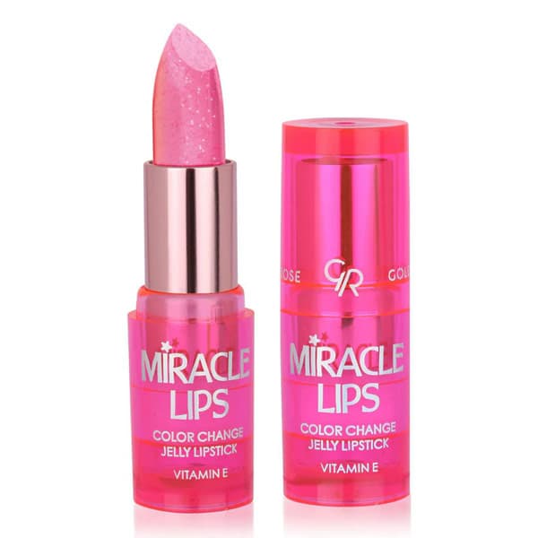 رژ لب ژله ای حرارتی گلدن رز مدل Miracle شماره 101