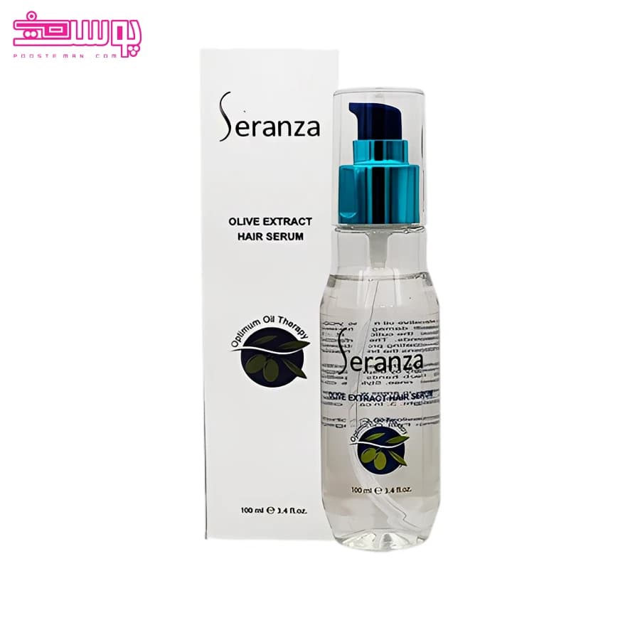 سرم مو حاوی عصاره زیتون سرانزا حجم 100ml — تصویر ۲
