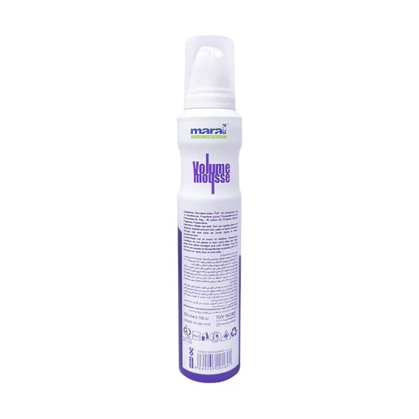 موس حالت دهنده مو مارال حجم 200ml — تصویر ۴