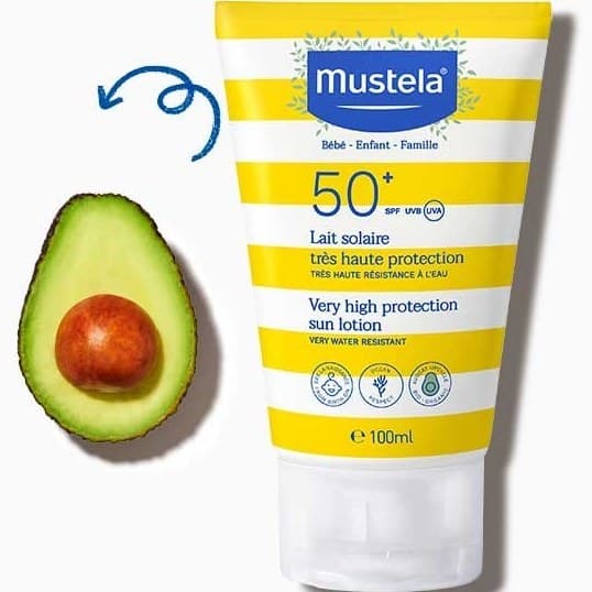 ضد آفتاب ۴۰میل ماستلا spf50 mustela