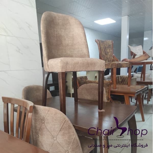 میز و صندلی ناهار خوری 4 نفره مدل بوگاتی