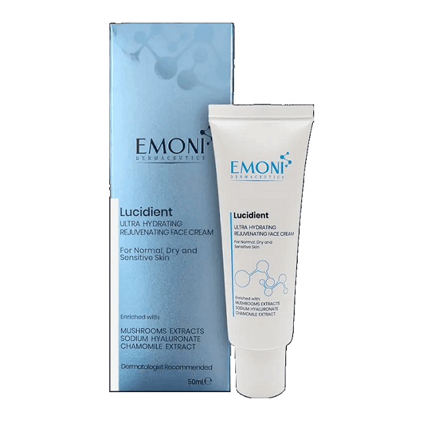 کرم مرطوب کننده پوست خشک و دارای چروک لوسیدینت امونی حجم 50ml — تصویر ۴