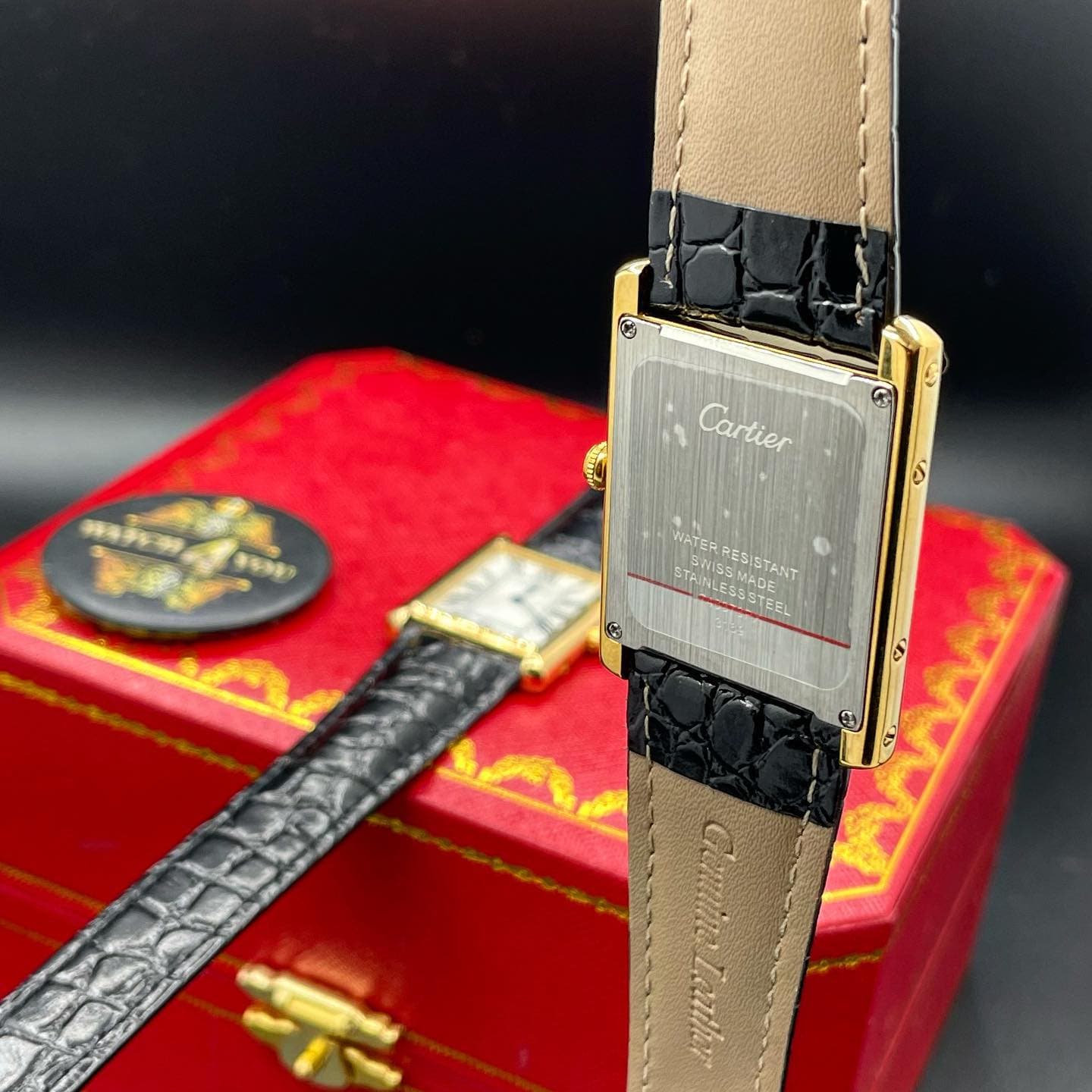 ساعت ست کارتیه مدل تانک Cartier — تصویر ۲