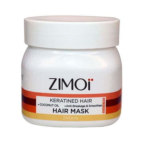 ماسک موی کراتین شده بدون سولفات زی موی حجم 250ml — تصویر ۴