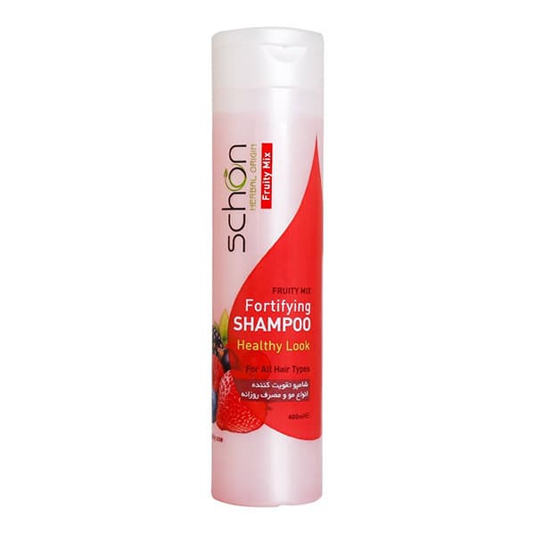 شامپو تقویت کننده مو شون حاوی عصاره تمشک حجم 400ml