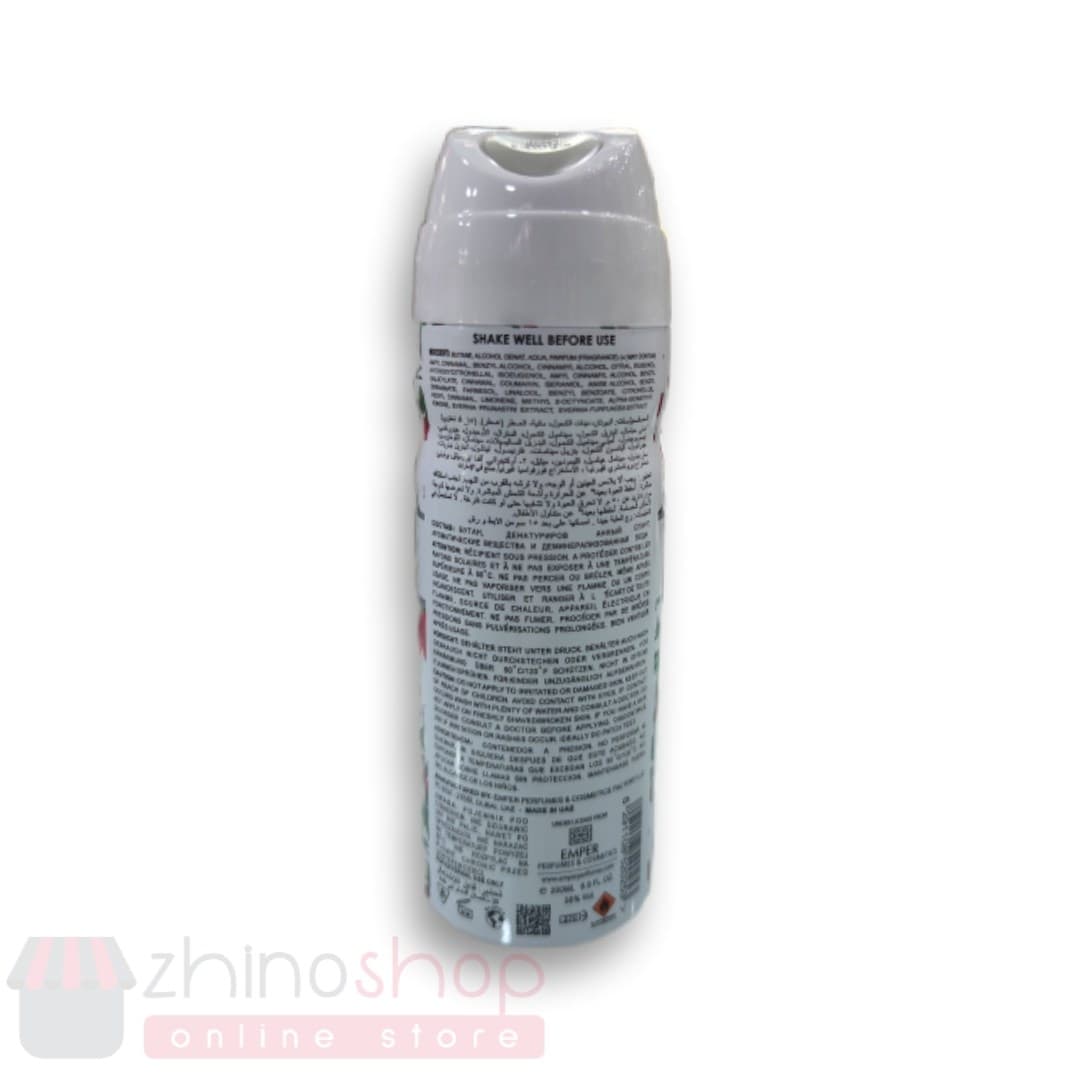 اسپری بدن امپر مدل چیفون زنانه 200ml اصل امارات — تصویر ۳