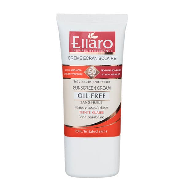 کرم ضد آفتاب الارو مدل Teinte Claire بدون چربی با SPF50 حجم 50ml