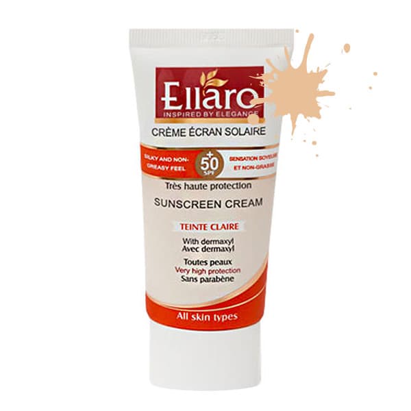 کرم ضد آفتاب الارو مدل Teinte Claire بدون چربی با SPF50 حجم 50ml — تصویر ۳