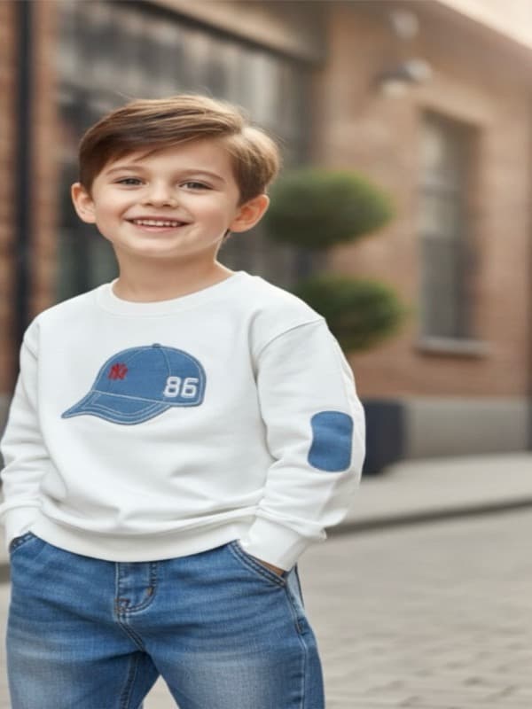 بلوز تک پاییزه اورجینال مدل کلاه_2338