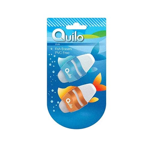 پاک کن کوییلو آلمانی دو تایی طرح ماهی Quilo fish — تصویر ۲