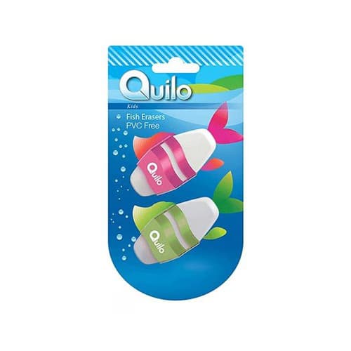 پاک کن کوییلو آلمانی دو تایی طرح ماهی Quilo fish