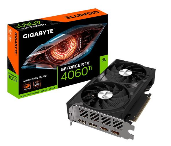 کارت گرافیک گیگابایت GeForce RTX 4060 TI WINDFORCE OC 16GB — تصویر ۷