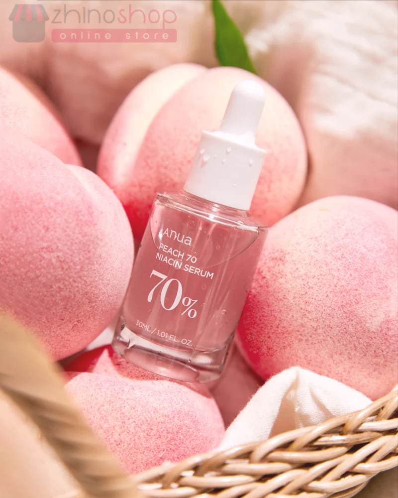 سرم روشن کننده نیاسینامید آنوا %70حاوی عصاره هلو 30ml — تصویر ۲