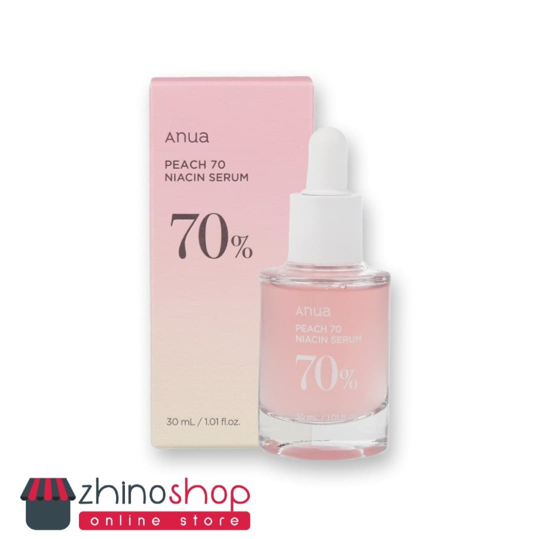 سرم روشن کننده نیاسینامید آنوا %70حاوی عصاره هلو 30ml