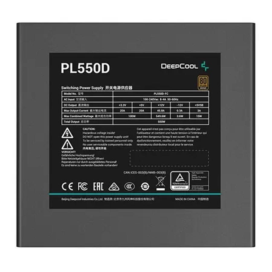 پاور دیپ کول مدل PL550D Bronze — تصویر ۶