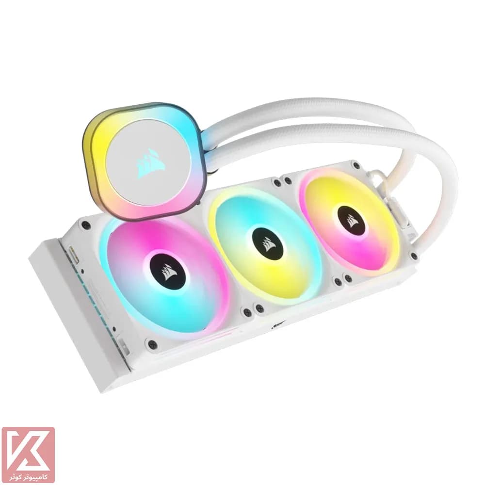 خنک کننده مایع پردازنده کورسیر مدل iCUE Link H150i RGB — تصویر ۹