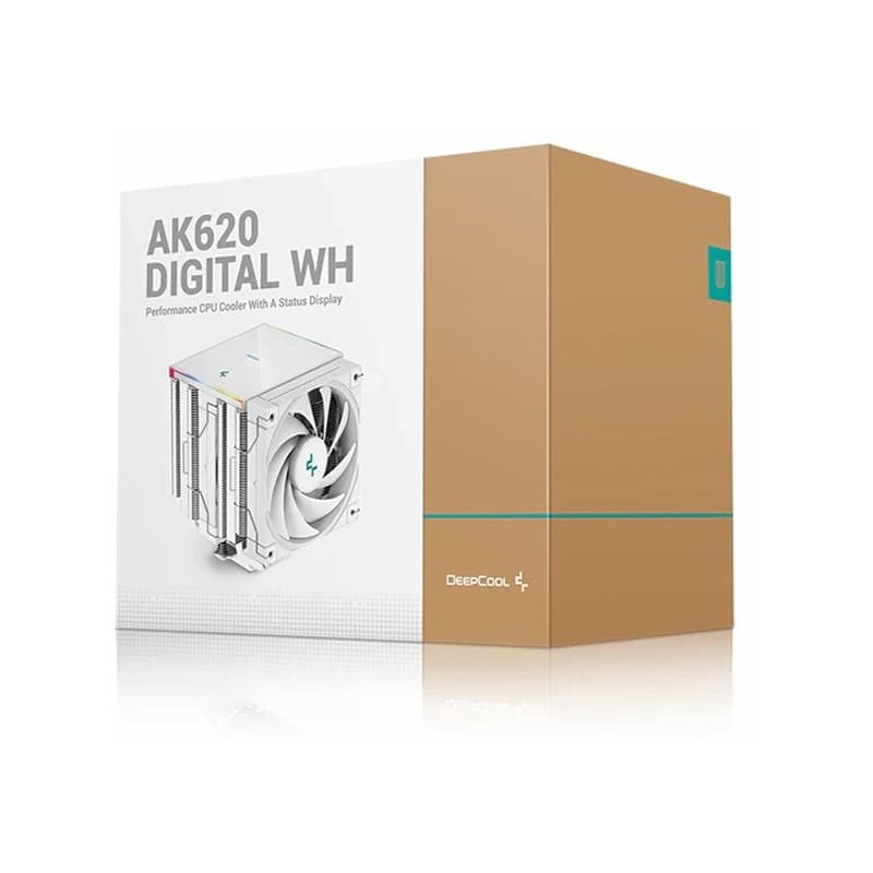 خنک کننده بادی دیپ کول AK620 DIGITAL WH — تصویر ۶