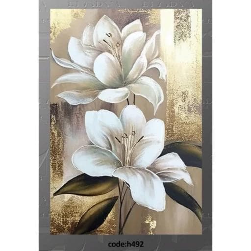 فرش ماشینی چاپی | فرشینه هازان ترک طرح گل کدh492 (پس کرایه) — تصویر ۴