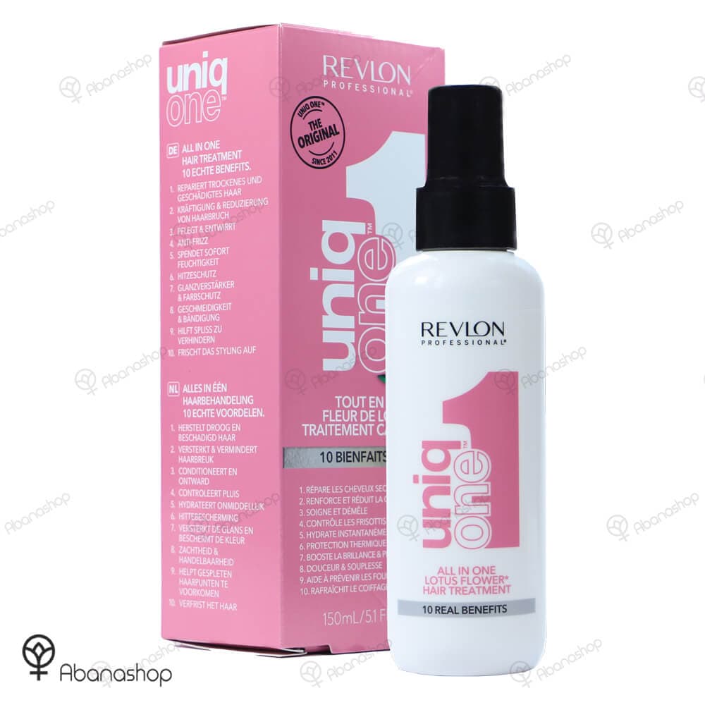 اسپری مو ده کاره گل لوتوس یونیک وان رولون | Revlon uniq one lotus flower spray