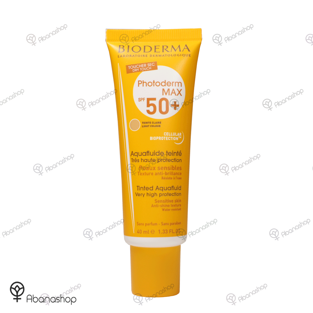 ضد آفتاب فتودرم مکس آکوا فلوئید SPF 50 بایودرما سری coral safe ( بژ روشن ) BIODERMA — تصویر ۲