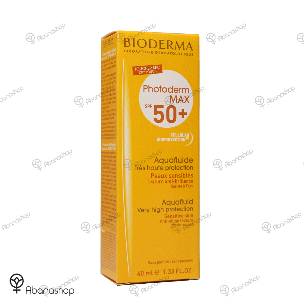 ضد آفتاب فتودرم مکس آکوا فلوئید بایودرما SPF50 ( بی رنگ ) BIODERMA — تصویر ۳