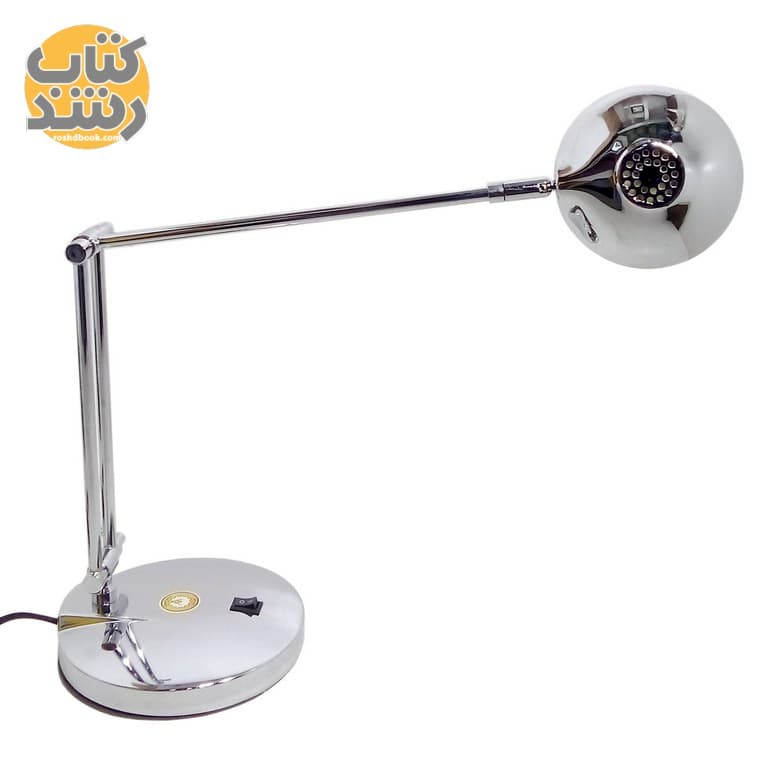 چراغ مطالعه استیل مدل DL-201 کریم زاده 4W — تصویر ۲