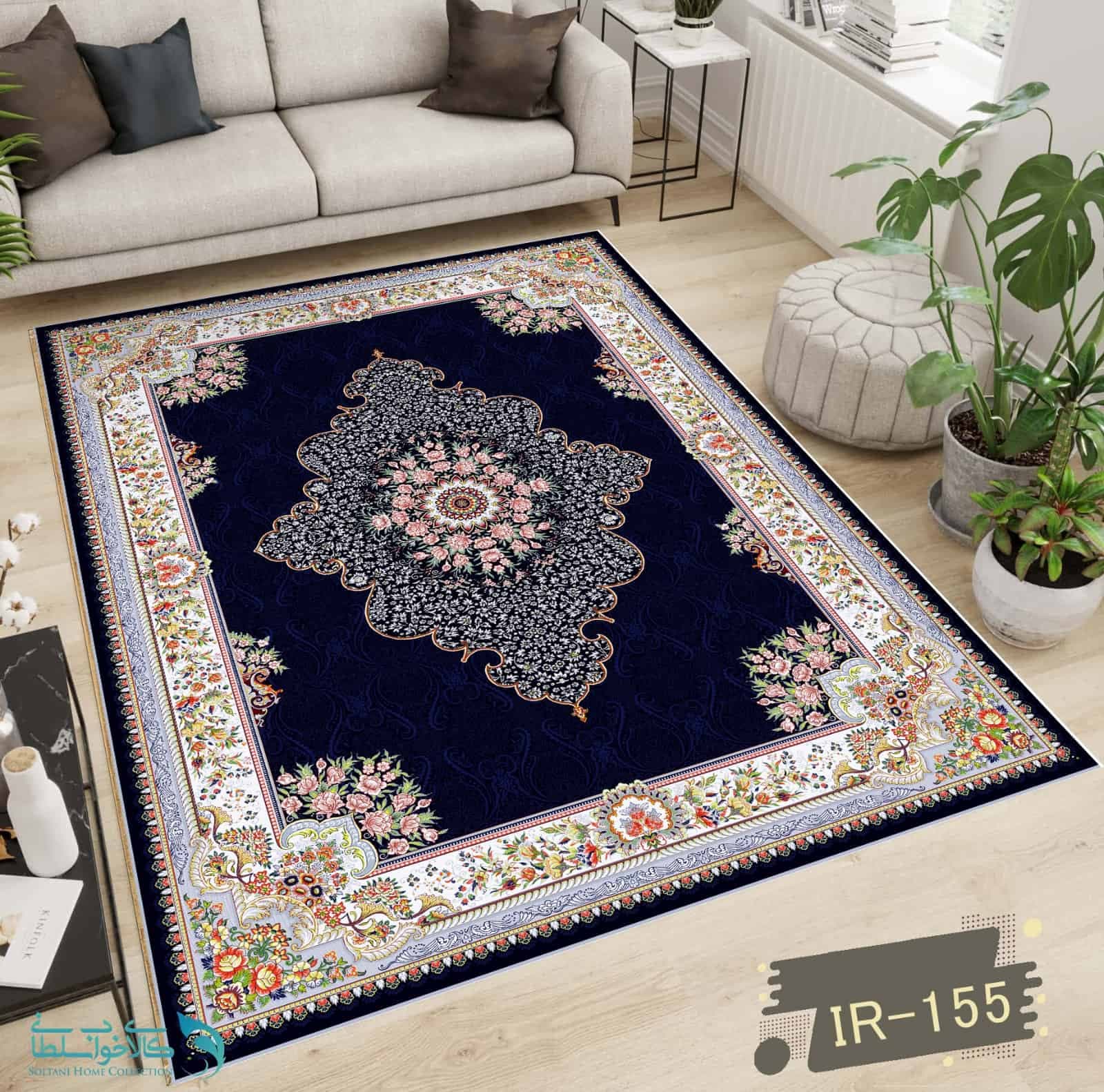 روفرشی کشدار مخمل طرح مونا کد 155