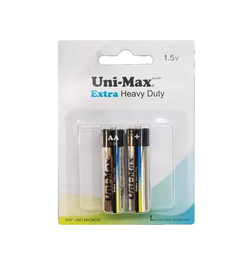 باتری قلمی 2 عددی UNI-MAX Extra Heavy Duty