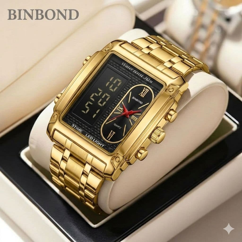 ساعت مردانه بوگاتی بین باند BINBOND کد 2329 — تصویر ۴