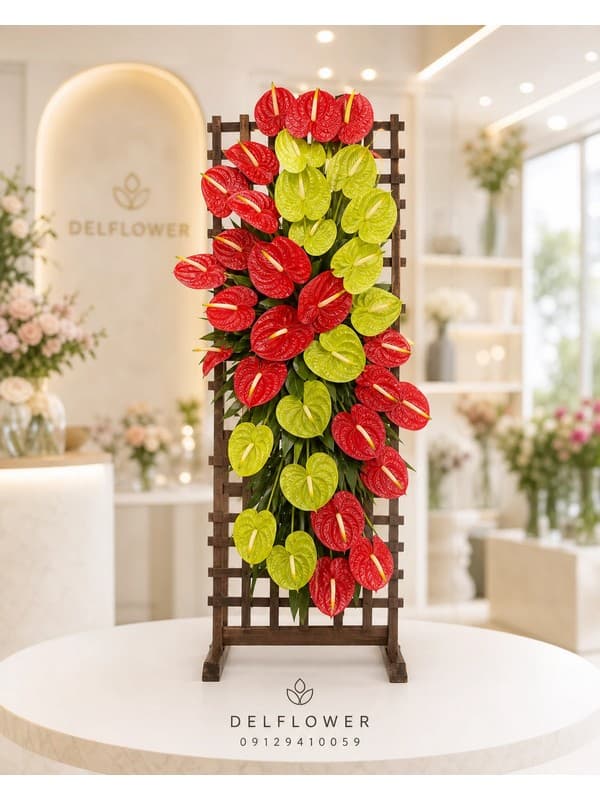 گل برای پذیرایی خودمانی