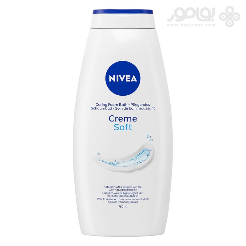 شامپو بدن نیوا مدل CREME SOFT حجم 750 میل