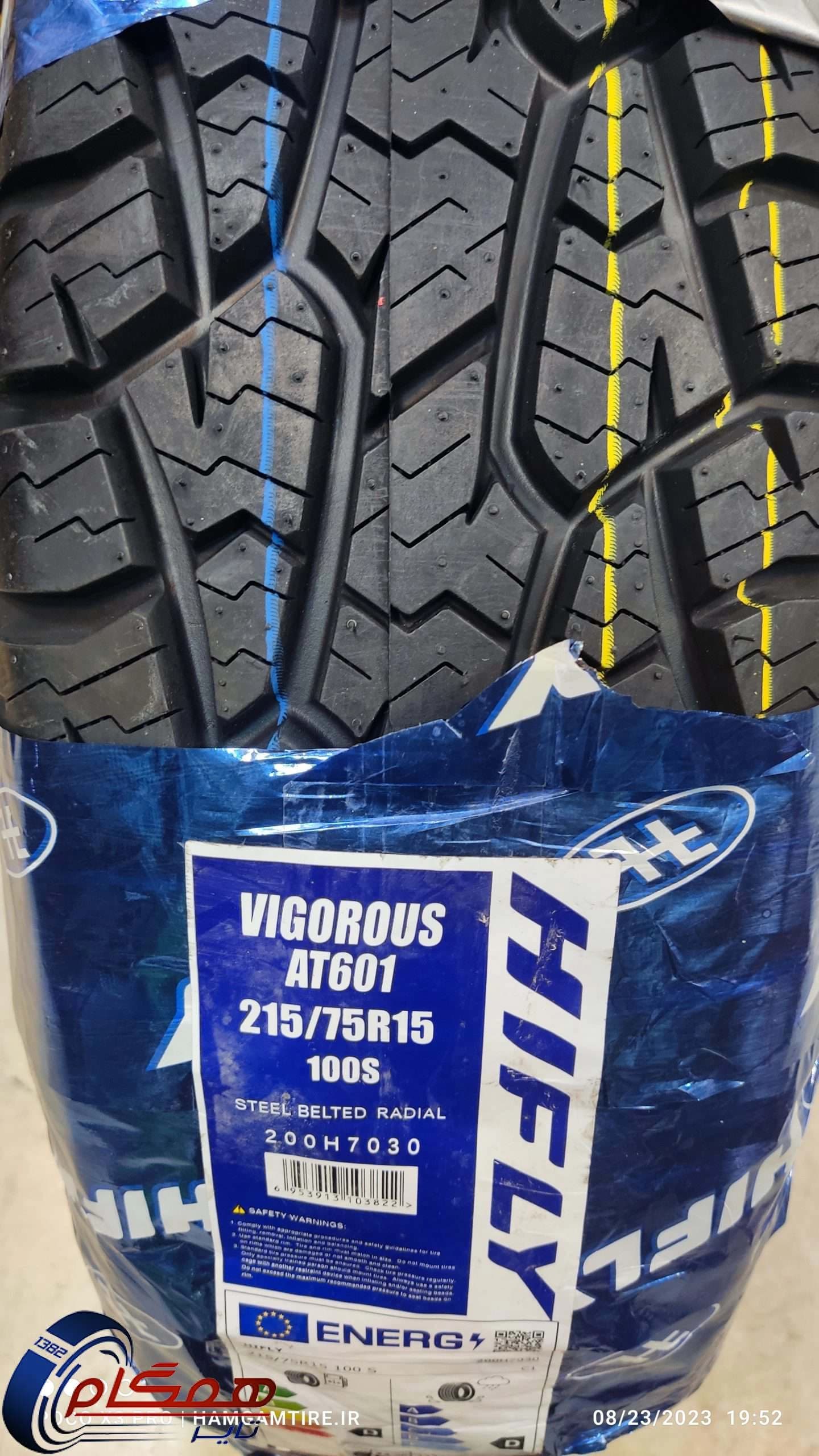 لاستیک های فلای مدل VIGOROUS AT601 سایز 215/75R15 — تصویر ۲