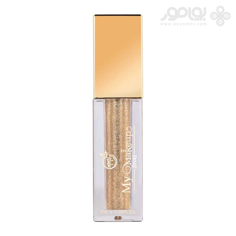 سایه مایع شاین مای میکاپ استوری مدل GLOW & SHINE شماره EG02