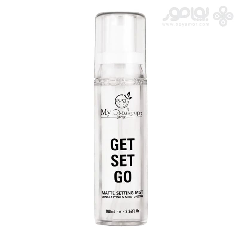 اسپری فیکس مات کننده مای میکاپ استوری مدل GET SET GO