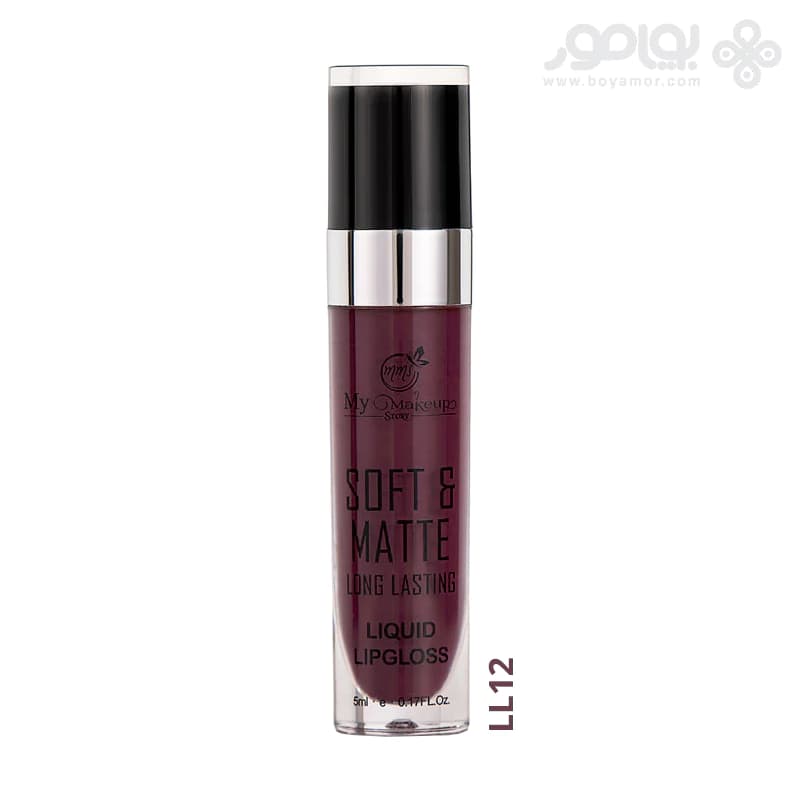 رژ لب مایع مات مای میکاپ استوری SOFT & MATTE شماره LL12