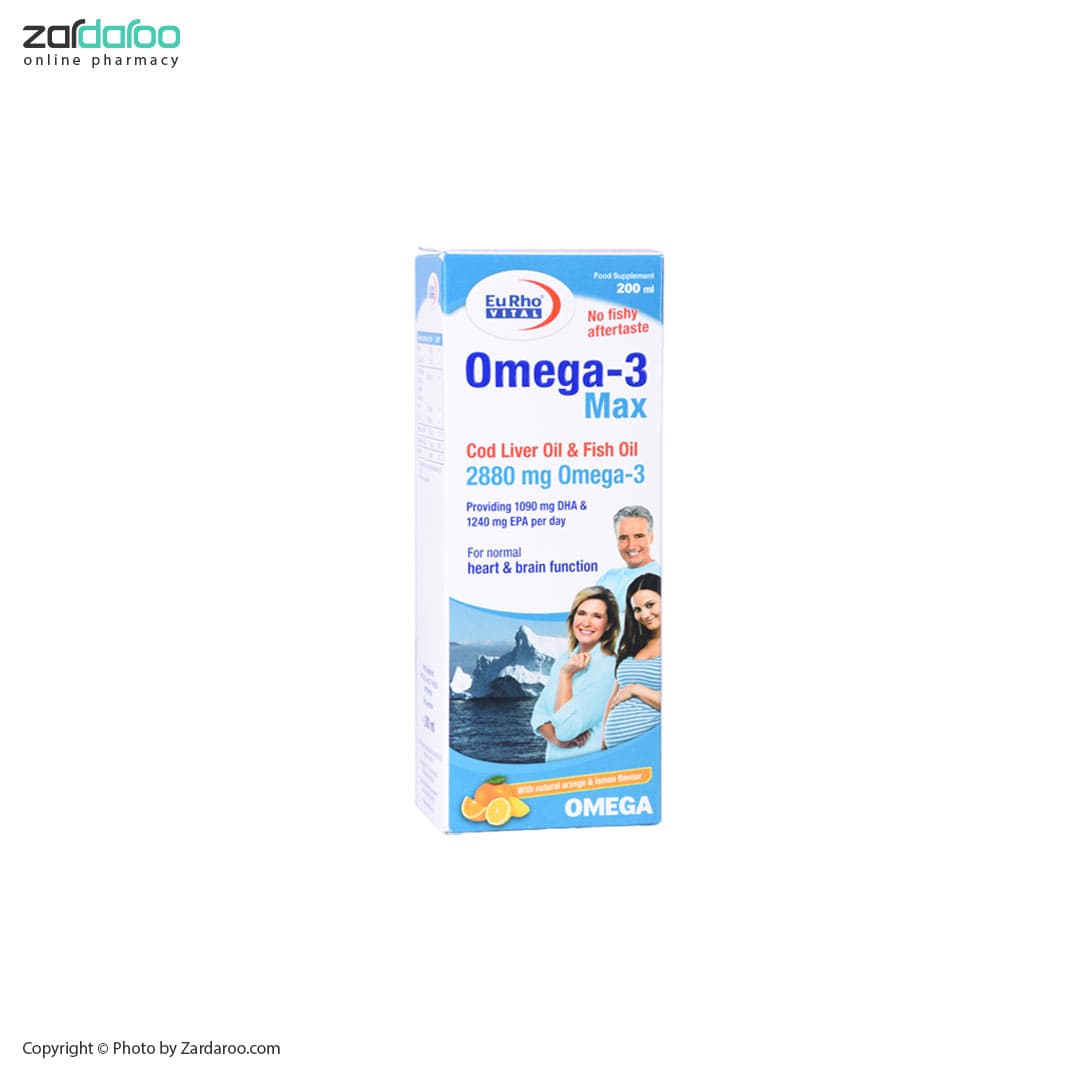 شربت امگا-3 مکس یوروویتال Eurovital