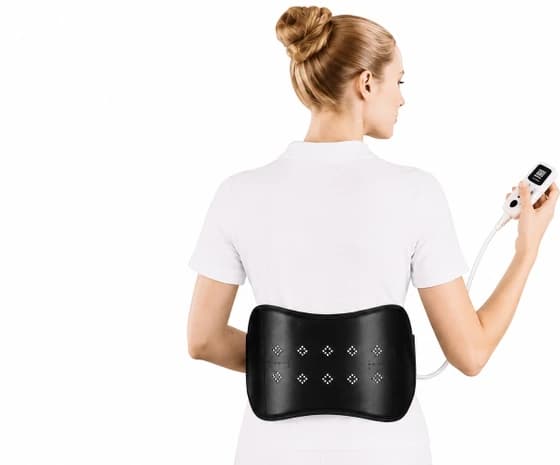 ماساژور بادی کمر ( ویبراتور گرمایشی و کیسه هوا ) مخصوص دیسک کمر مدل JKQ-125 اصلی و اورجینال — تصویر ۴