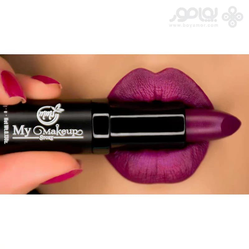 رژ لب جامد مای میکاپ استوری LIPPY MATTE شماره LP12 — تصویر ۳
