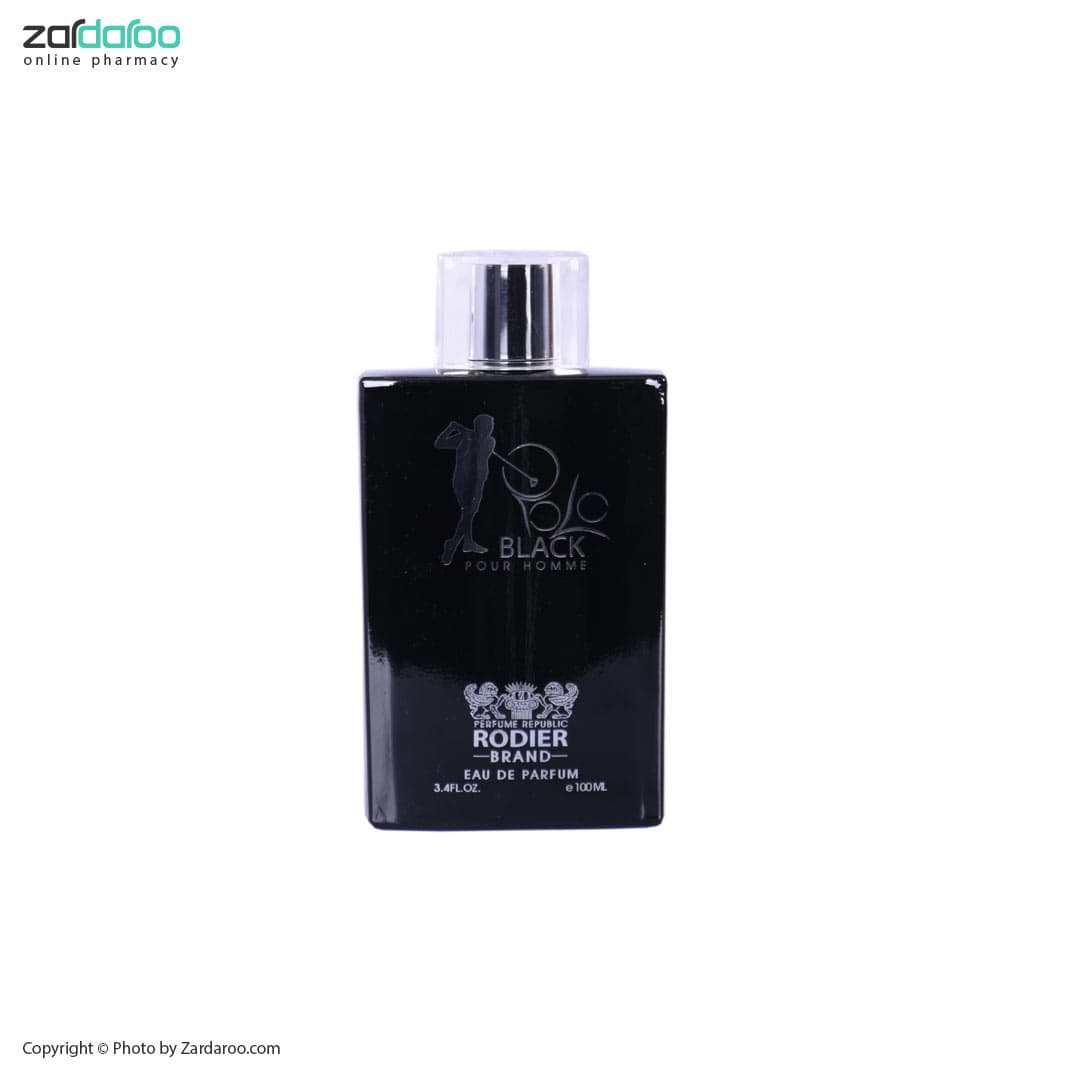 ادو پرفیوم مردانه مدل Polo Black مدل پولو بلک رودیر Rodier
