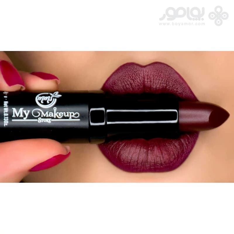 رژ لب جامد مای میکاپ استوری LIPPY MATTE شماره LP10 — تصویر ۳