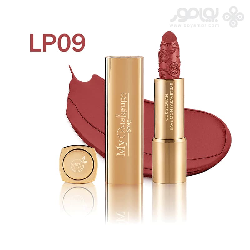 رژ لب جامد مای میکاپ استوری LIPPY MATTE شماره LP09 — تصویر ۲