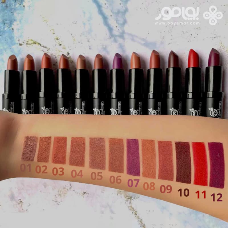 رژ لب جامد مای میکاپ استوری LIPPY MATTE شماره LP06 — تصویر ۴